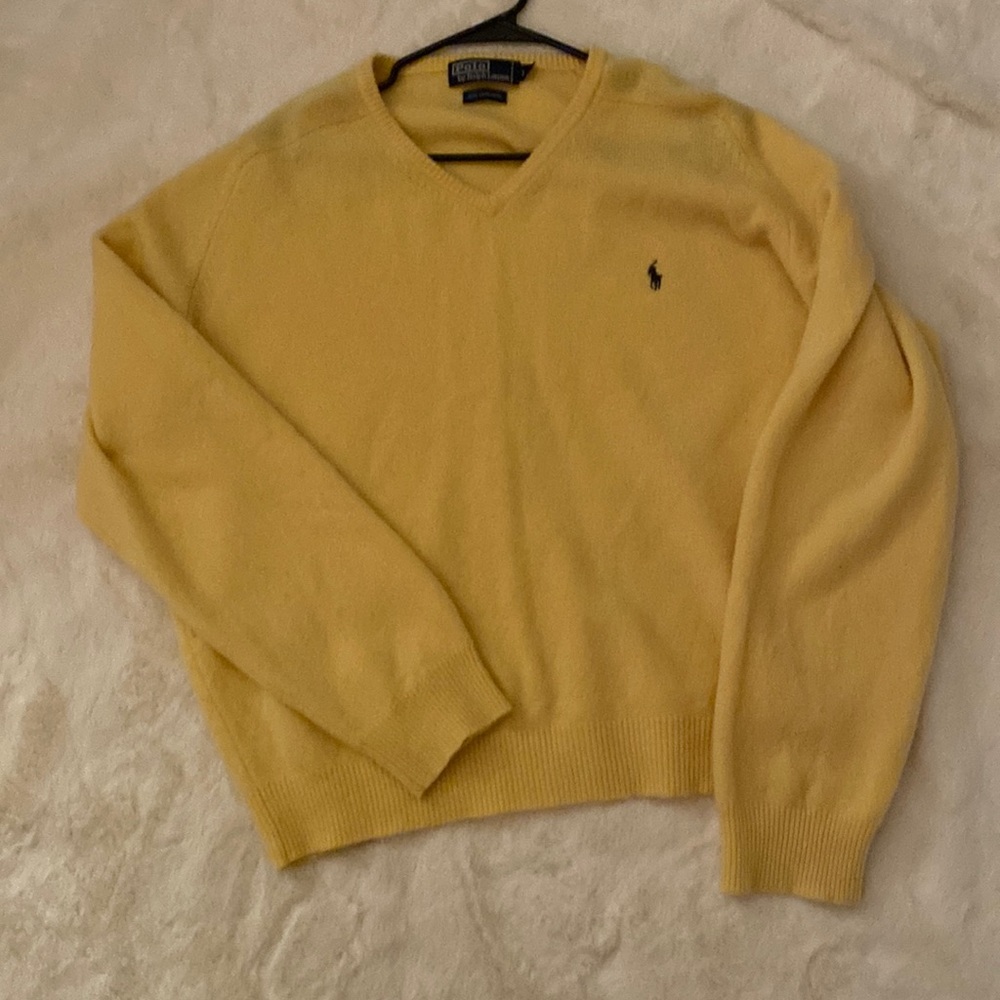 Oversized polo sweater